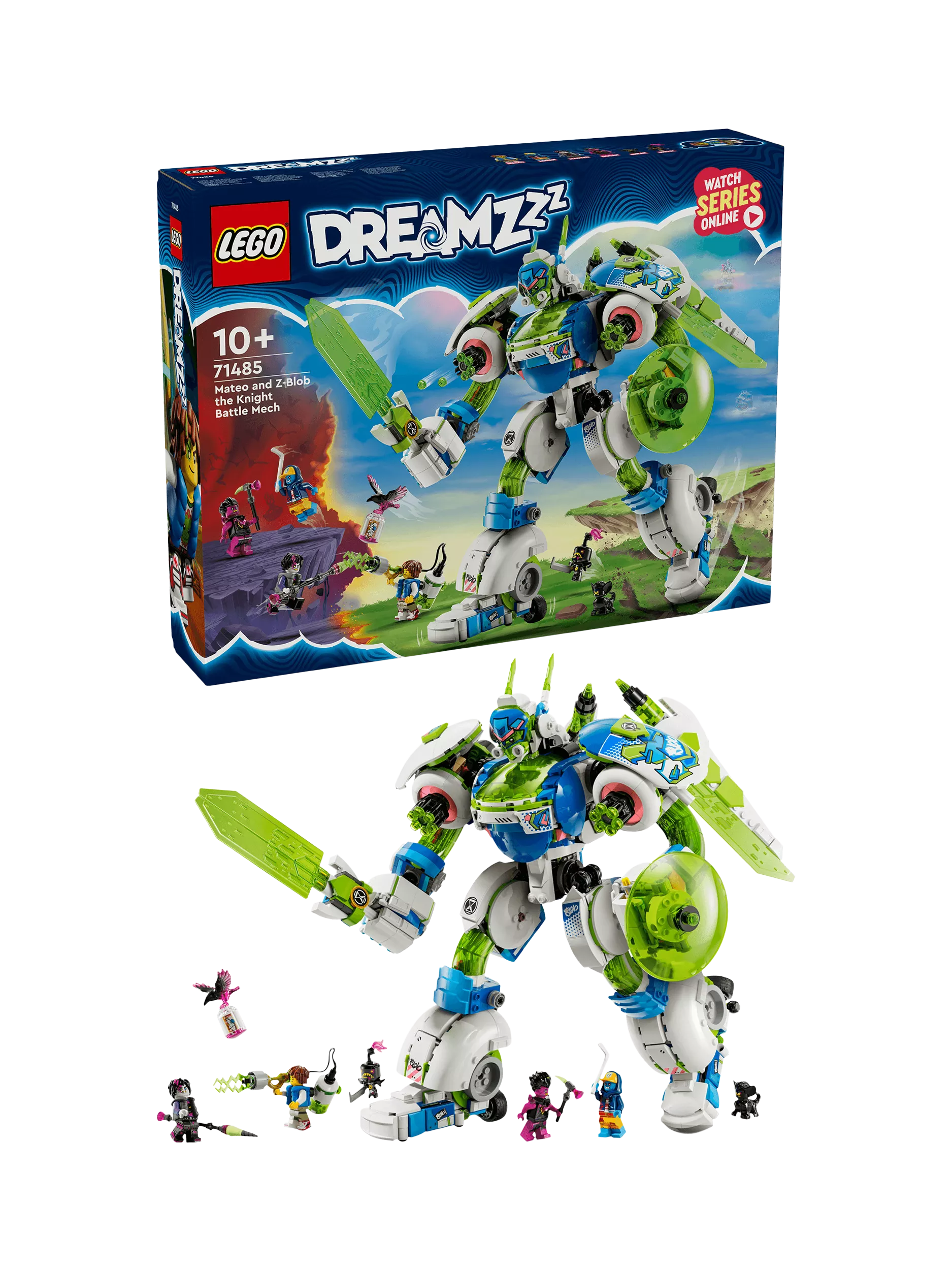LEGO DreamZzz battle mech construction set 1333 pieces - British product