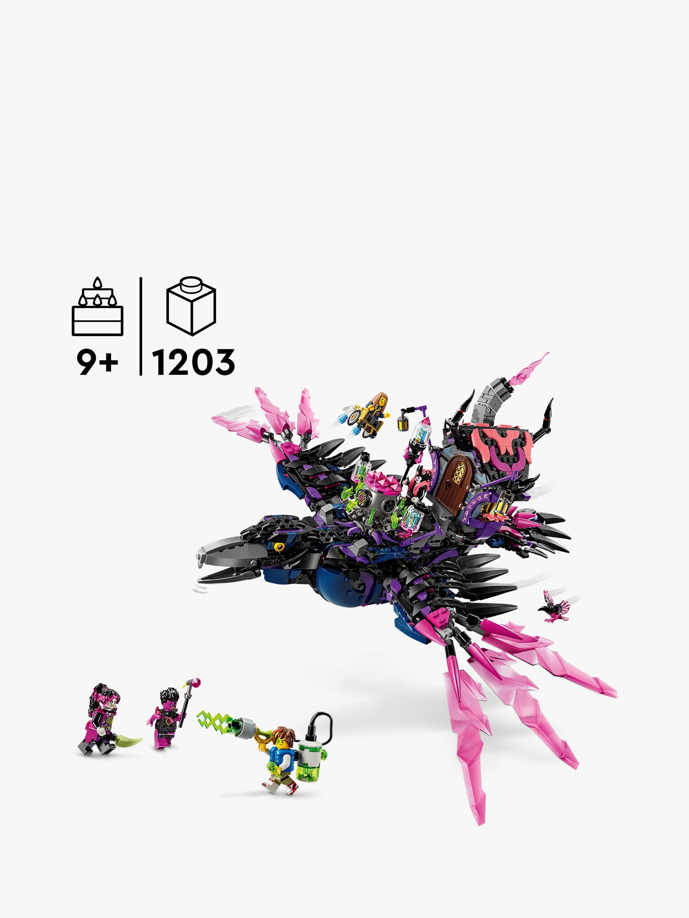 LEGO Never Witch's Raven 1203 pieces, imported from the UK
