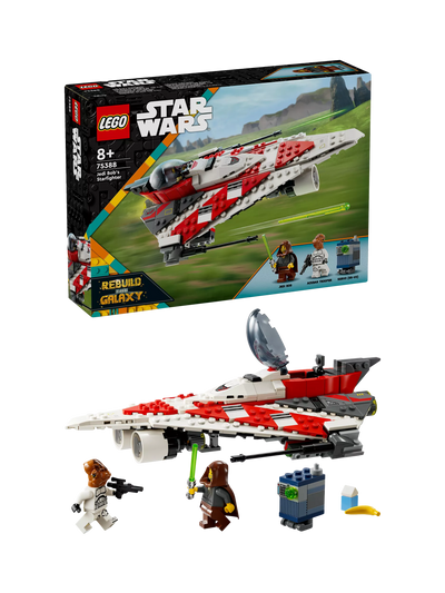 John Lewis LEGO Star Wars Rebuild the Galaxy 75388 Jedi Bob's Starfighter Building Toy Set- Buy online at McGrocer