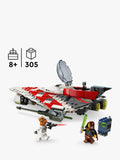 LEGO Jedi Bob's Starfighter building toy set, UK version
