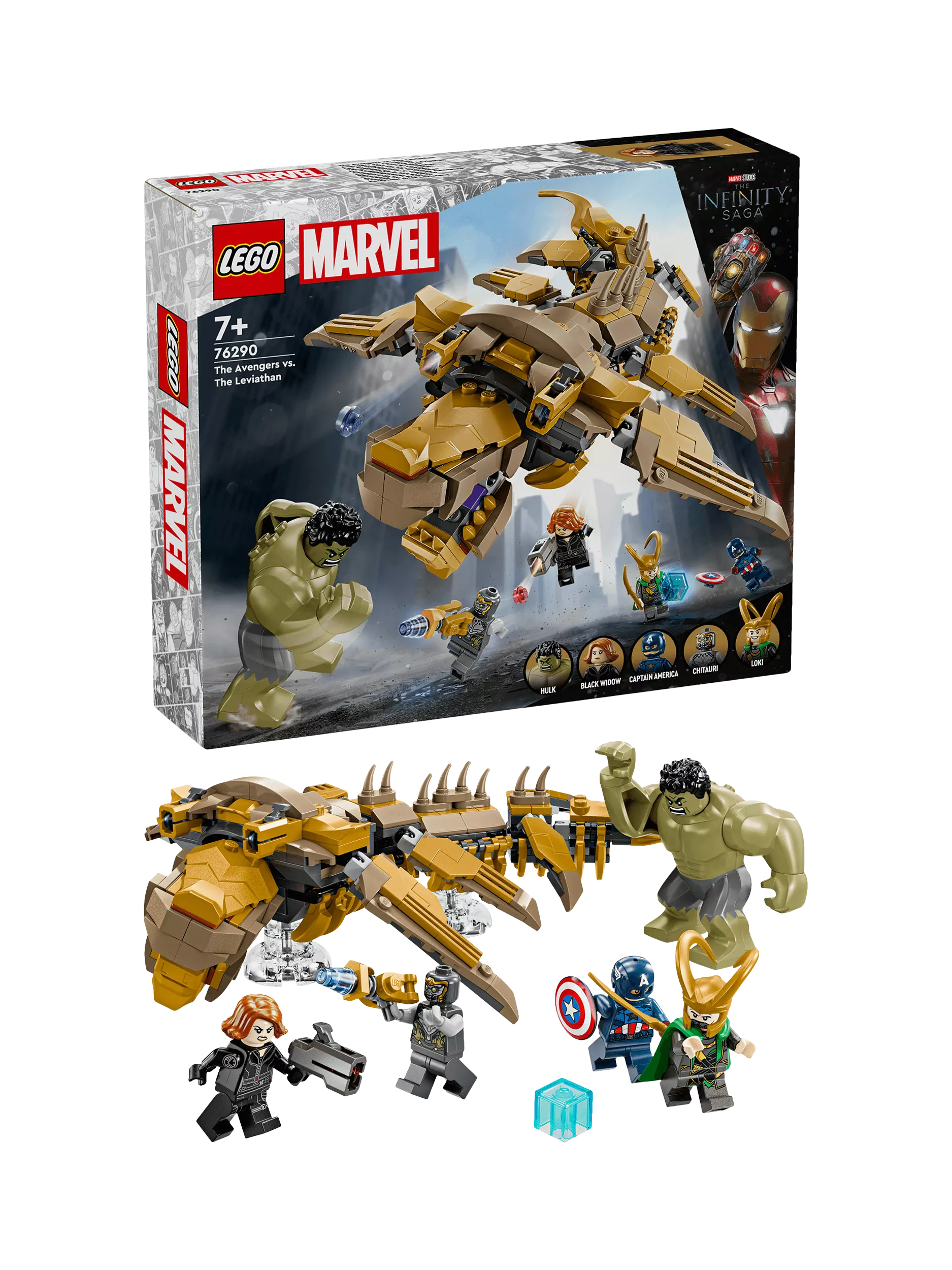 Lego Marvel The Avengers vs The Leviathan playset, UK version