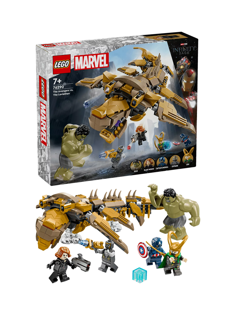 Lego Marvel The Avengers vs The Leviathan playset, UK version