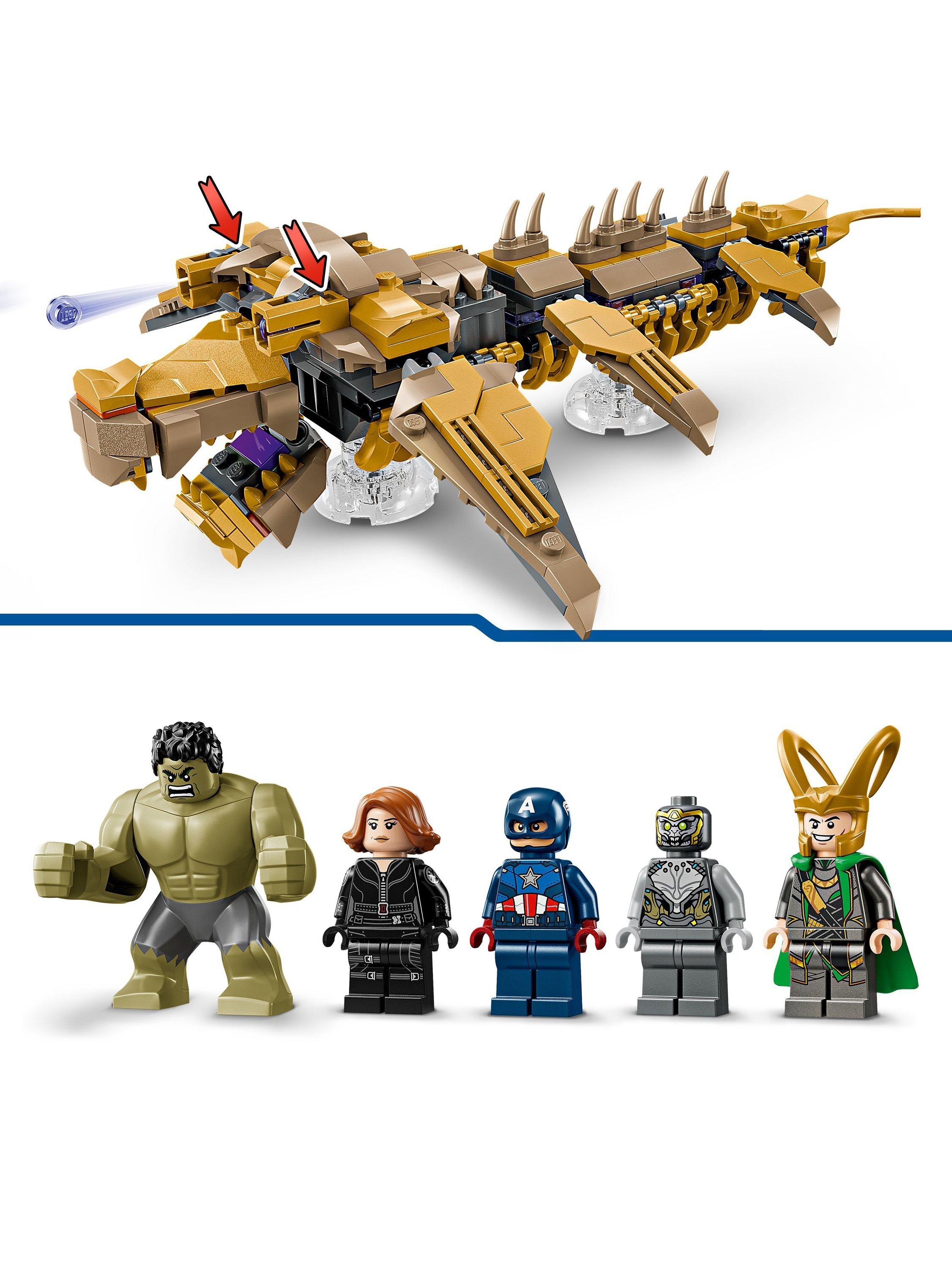 Lego Marvel The Avengers vs The Leviathan playset, UK version