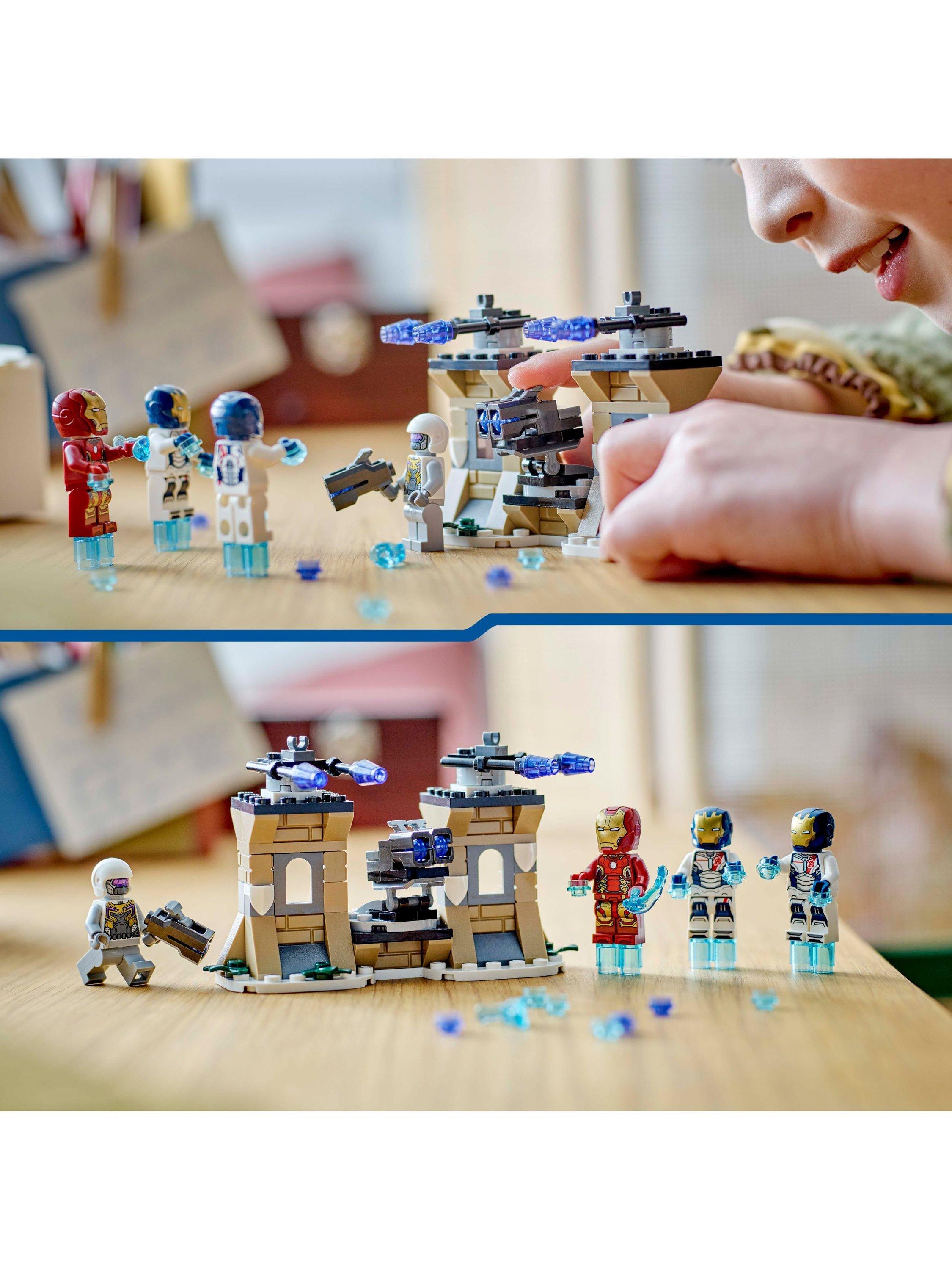LEGO Marvel Iron Man and Hydra Soldier building set, imported from the UK
