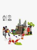 LEGO Knuckles shrine buildable set 325 pieces, imported from the UK