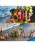 LEGO Knuckles shrine buildable set 325 pieces, imported from the UK