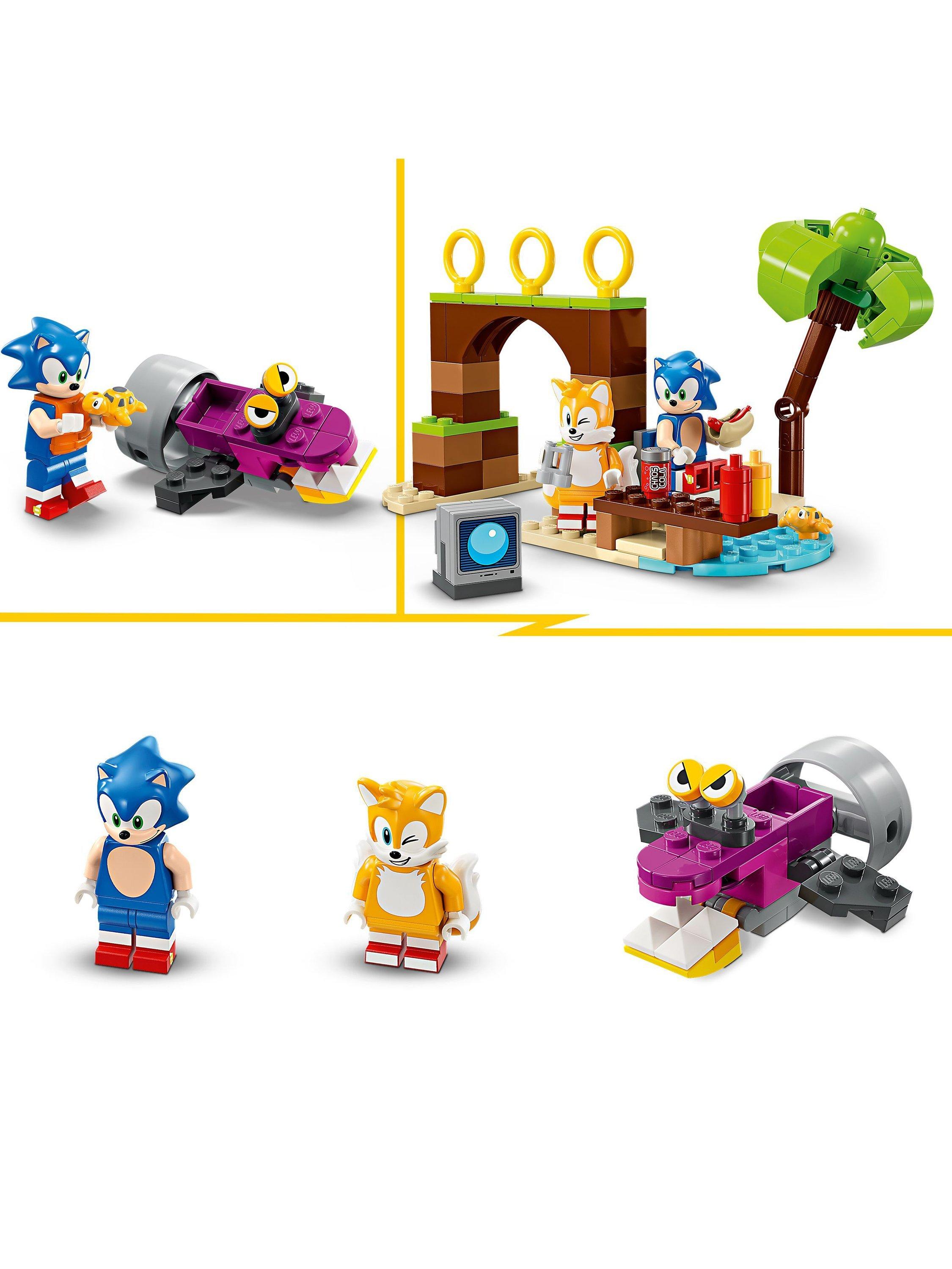LEGO Sonic the Hedgehog Tails' Adventure Boat building set, UK version