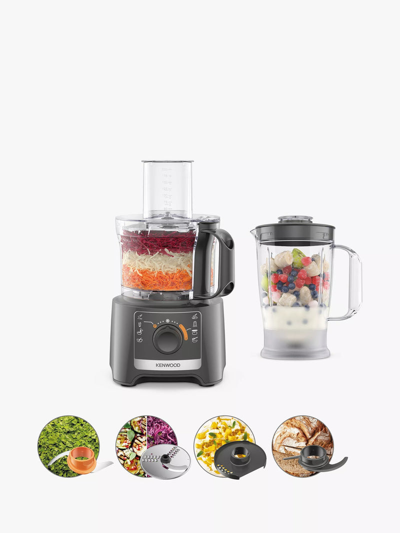 Kenwood Multipro Compact food processor in grey, imported from the UK