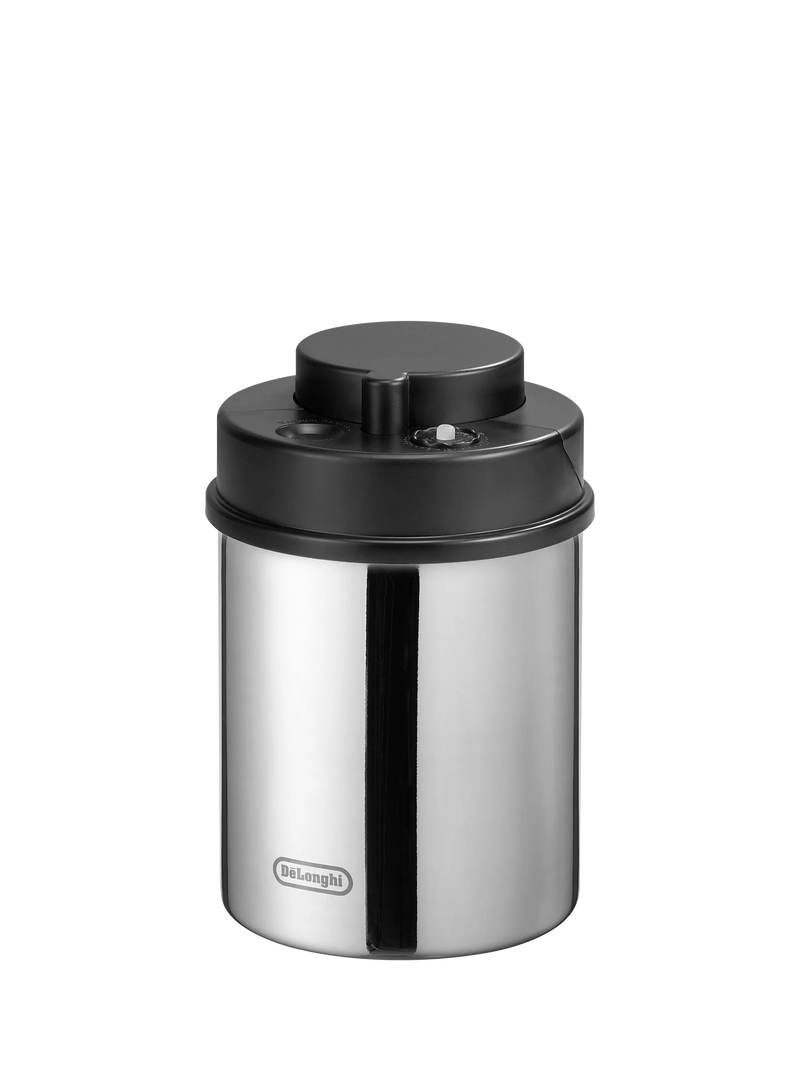 De'Longhi vacuum coffee canister grey 500g capacity - British product