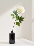 Truly White Peony Single Stem