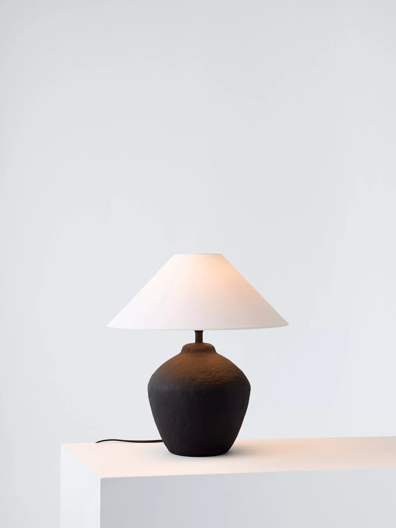 John Lewis paper mâché table lamp 41cm (British brand)