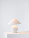John Lewis Paper Mâché Table Lamp with Tapered Shade, 41cm