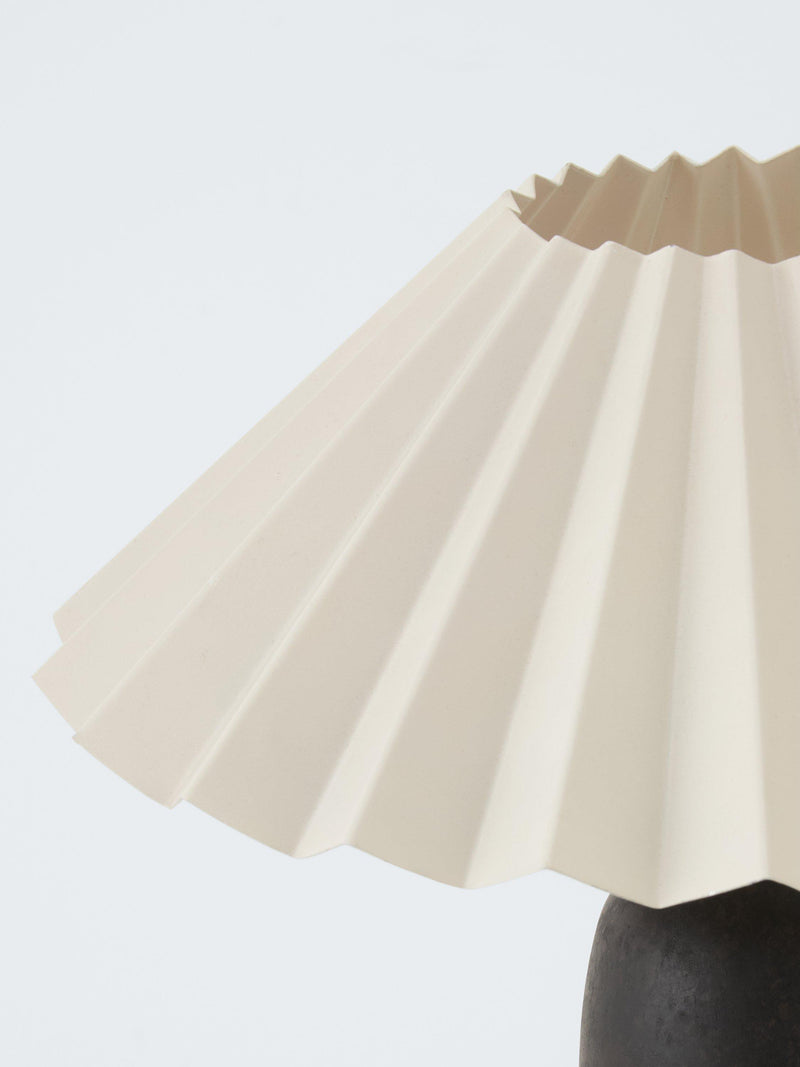 John Lewis terracotta table lamp H38 x Dia30cm, UK version