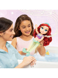 Disney Princess Ariel and Flounder singing doll with bath toy - British product