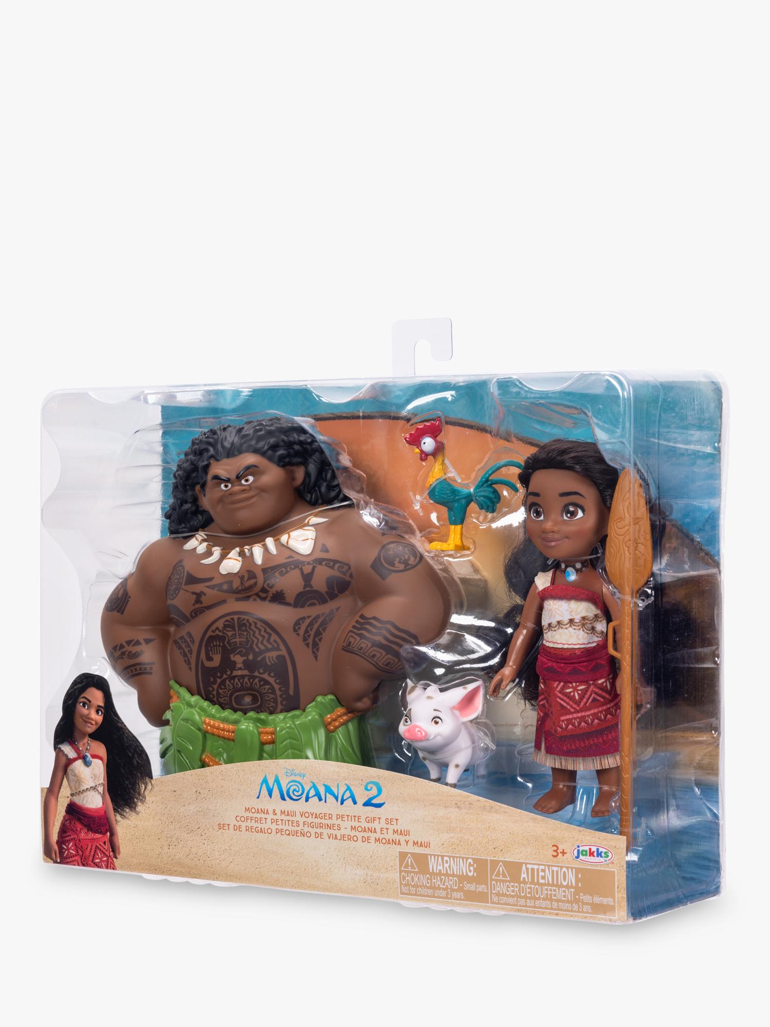 Disney Moana 2 Moana and Maui doll gift set - British product