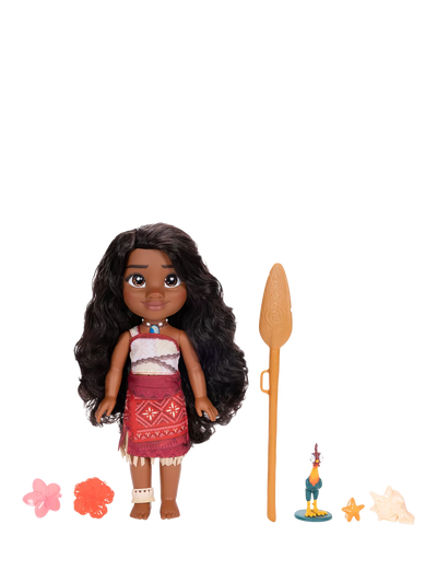 John Lewis Disney Moana 2 My Singing Friend Moana & Heihei Doll 14 inches- Buy online at McGrocer