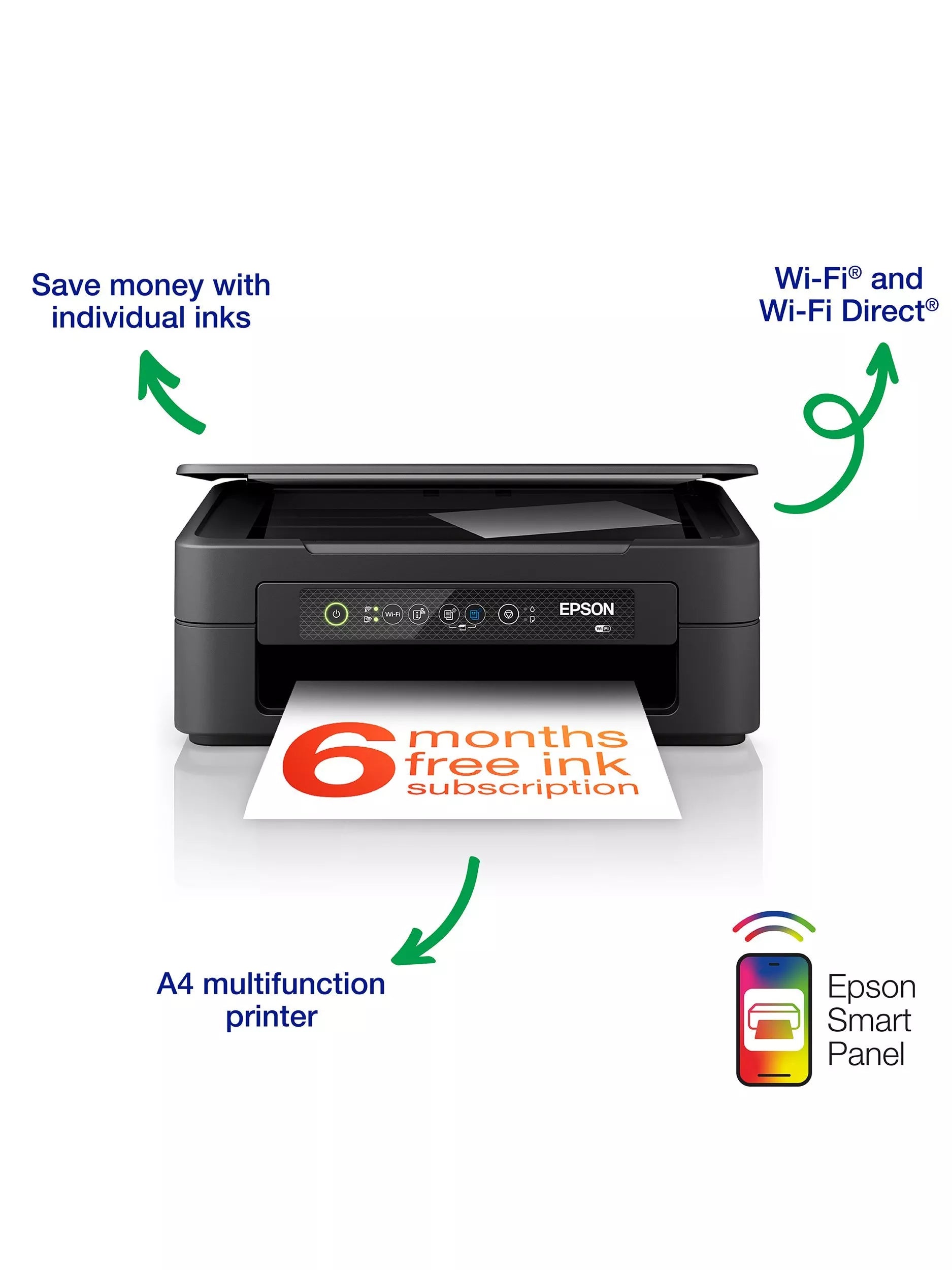Epson XP-2200 all-in-one printer, imported from the UK