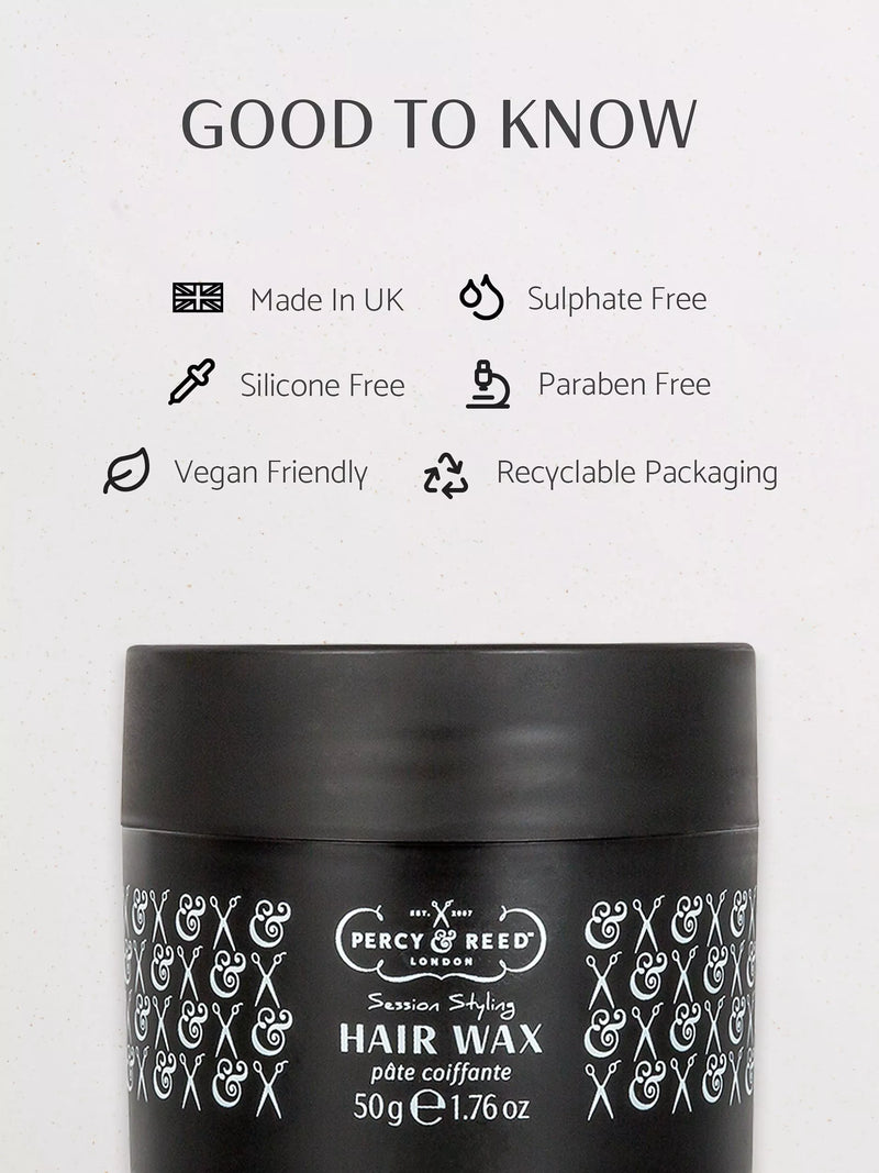 Percy & Reed Session Styling hair wax 50g, imported from the UK