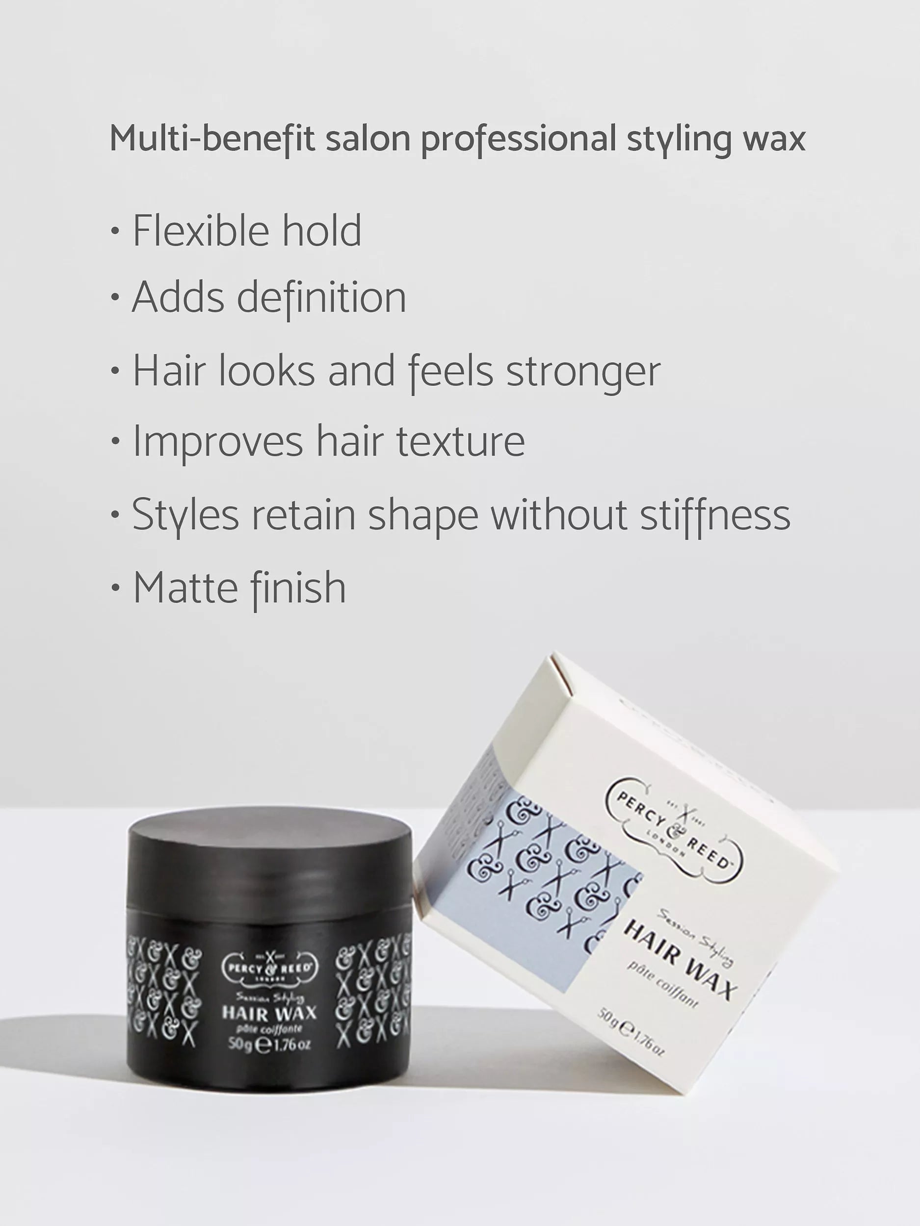Percy & Reed Session Styling hair wax 50g, imported from the UK