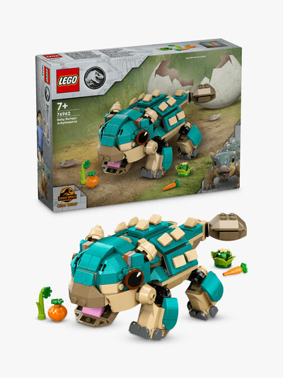 John Lewis Buildable Ankylosaurus Dinosaur Toy Set for Ages 7+- Buy online at McGrocer