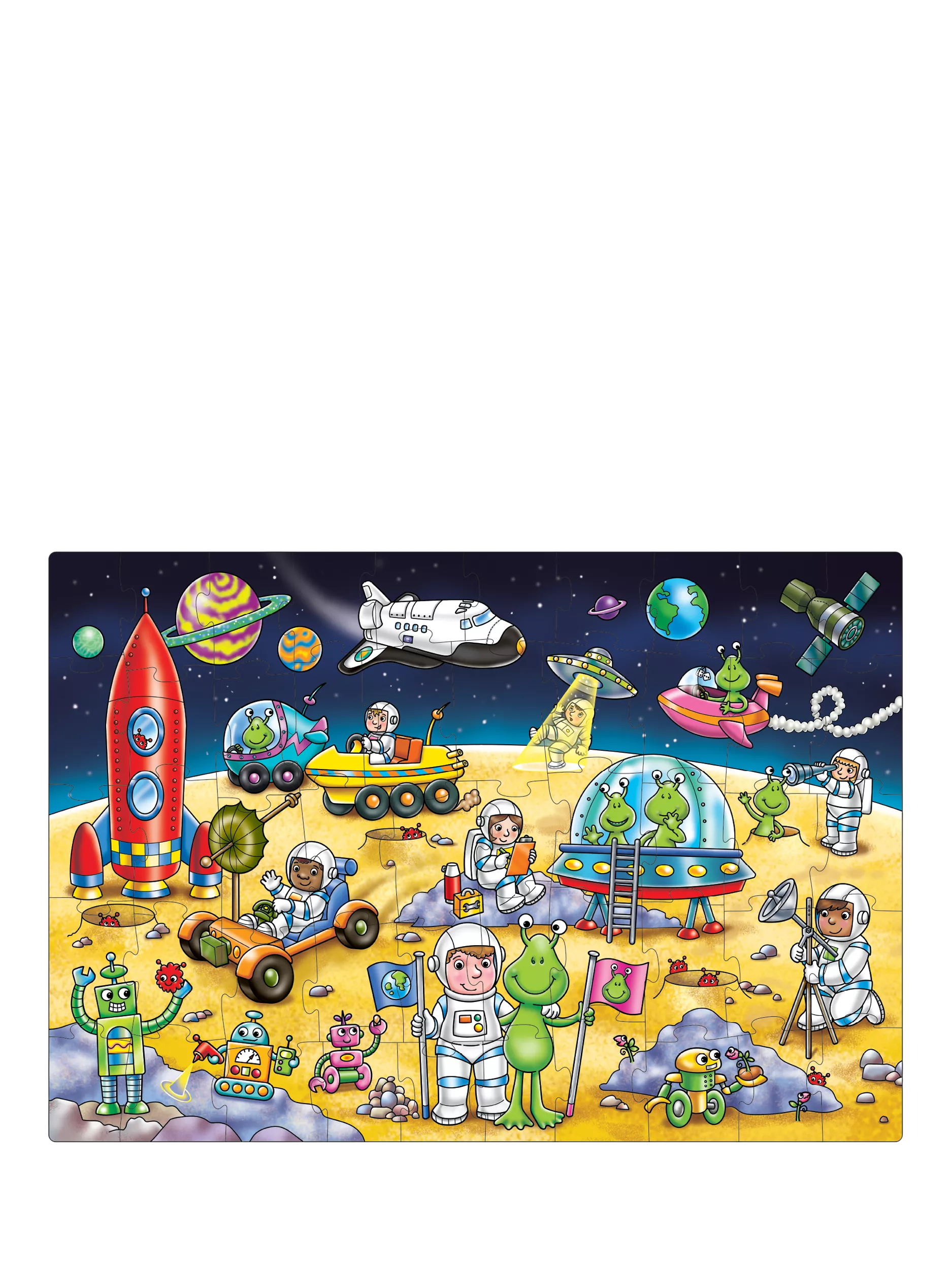 Orchard Toys Outerspace jigsaw puzzle 50 pieces, UK version