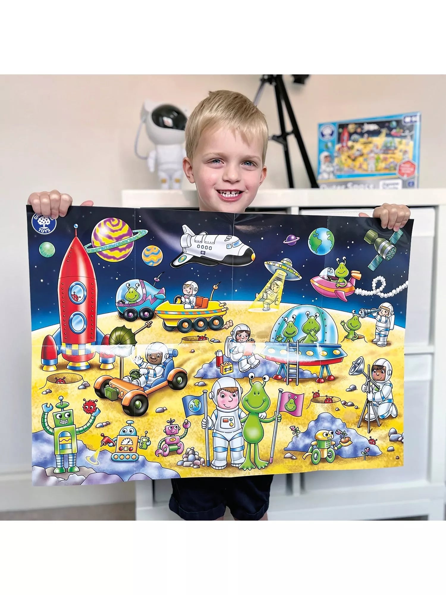 Orchard Toys Outerspace jigsaw puzzle 50 pieces, UK version