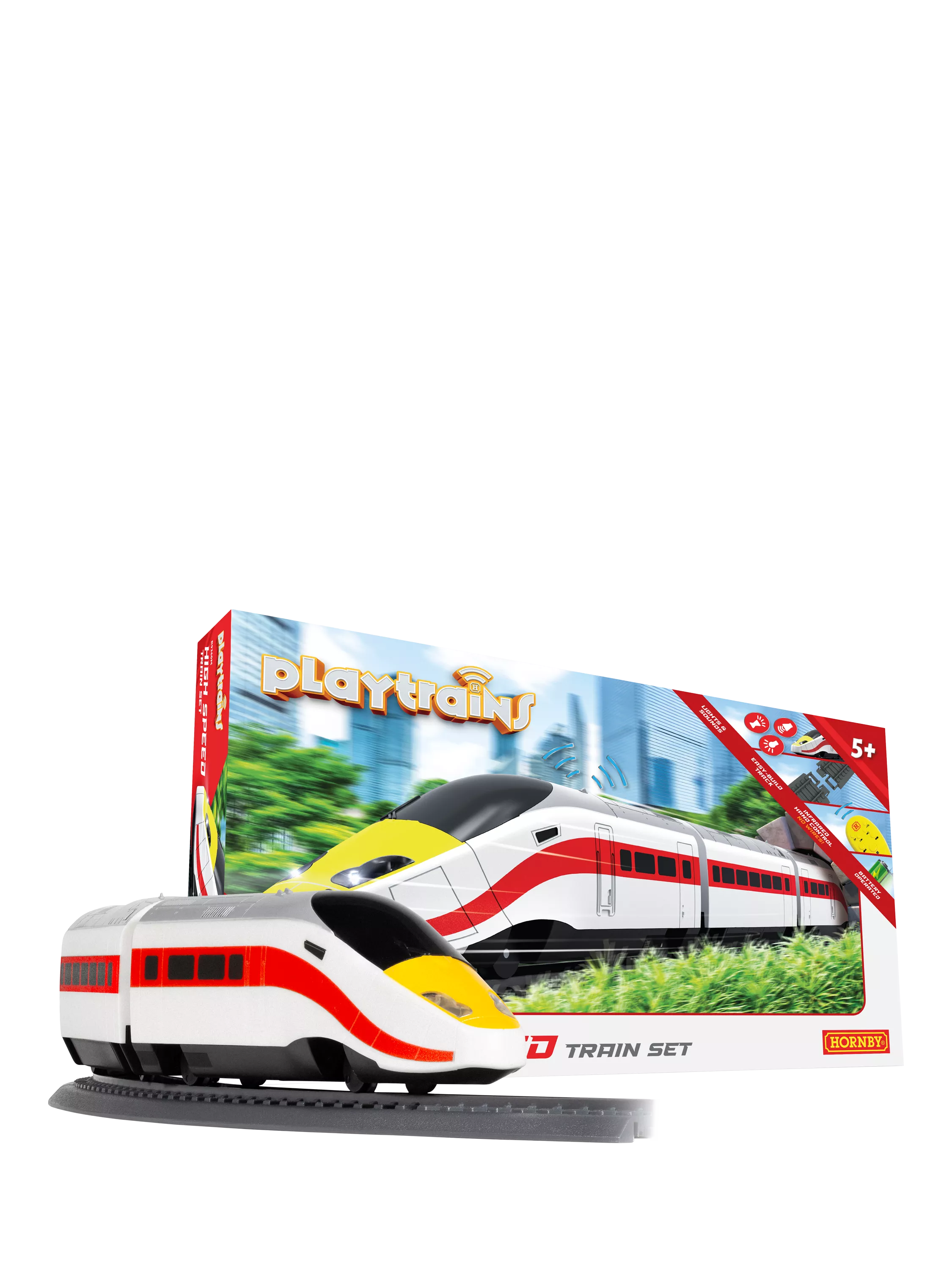 Hornby Playtrains High Speed Train Set model railway toy, UK version