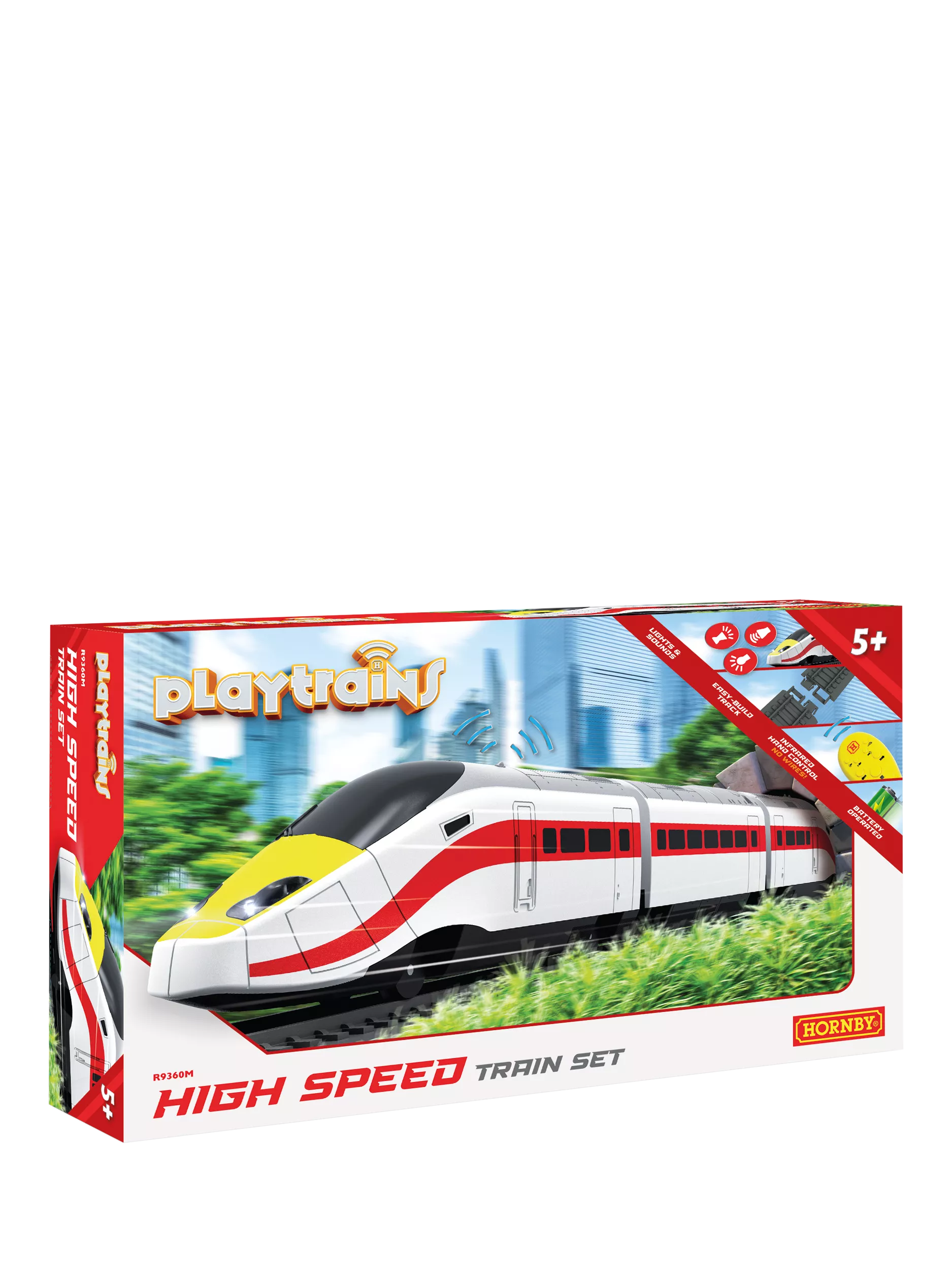 Hornby Playtrains High Speed Train Set model railway toy, UK version