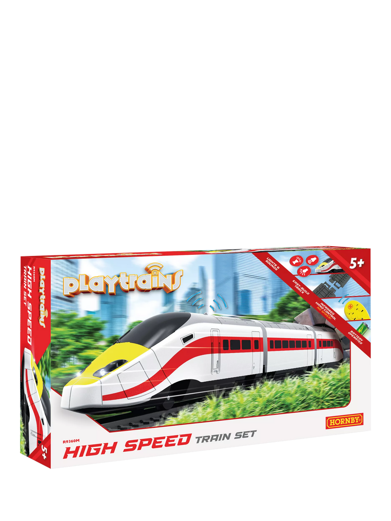 Hornby Playtrains High Speed Train Set model railway toy, UK version