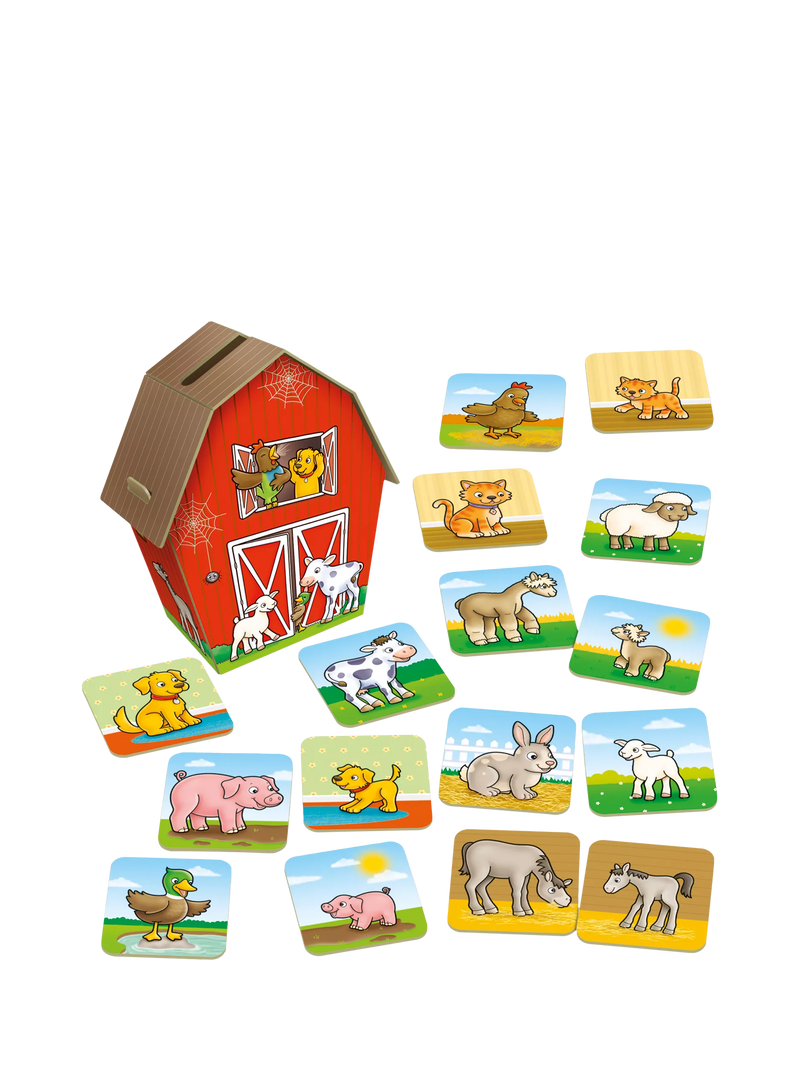 Orchard Toys Farmyard Families matching game, UK version