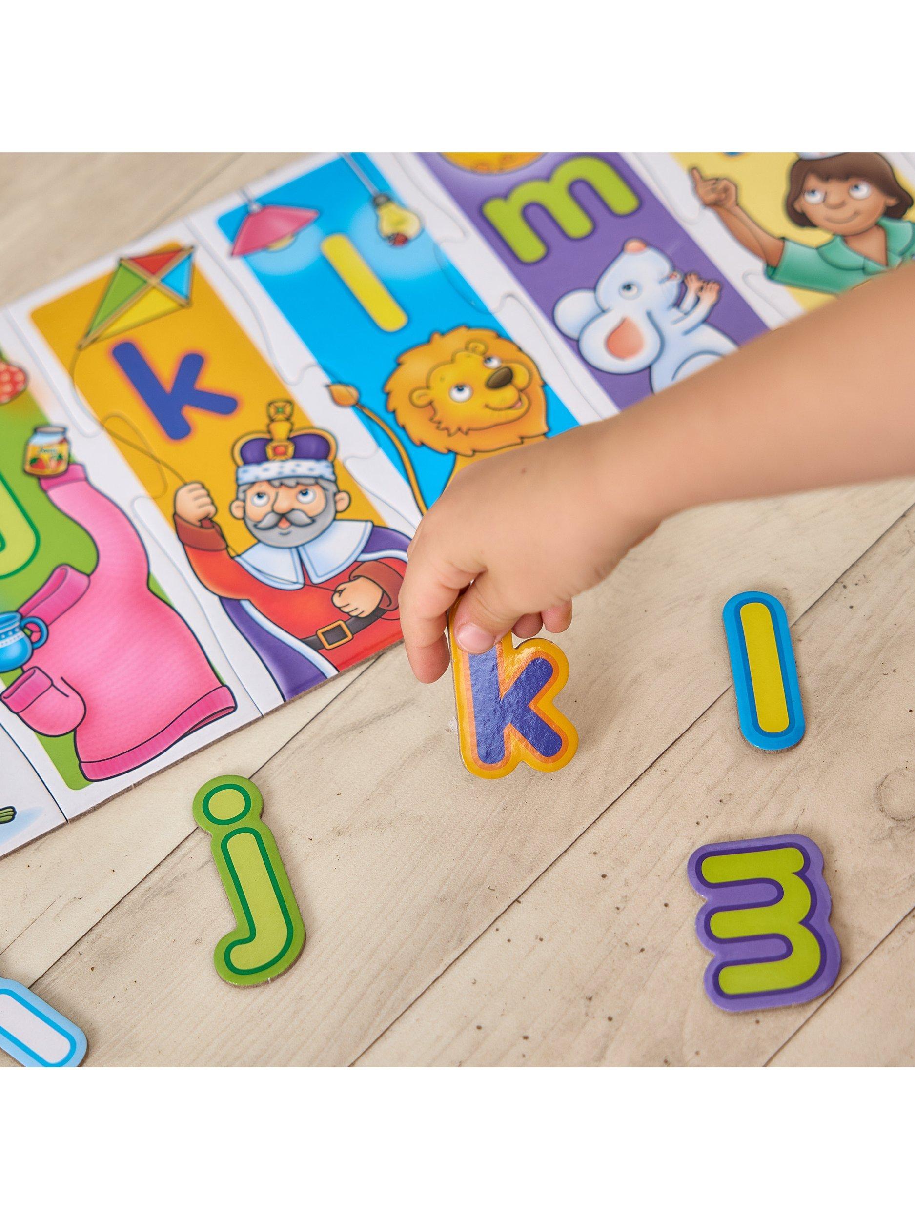 Orchard Toys alphabet jigsaw puzzle with letter tiles, UK version