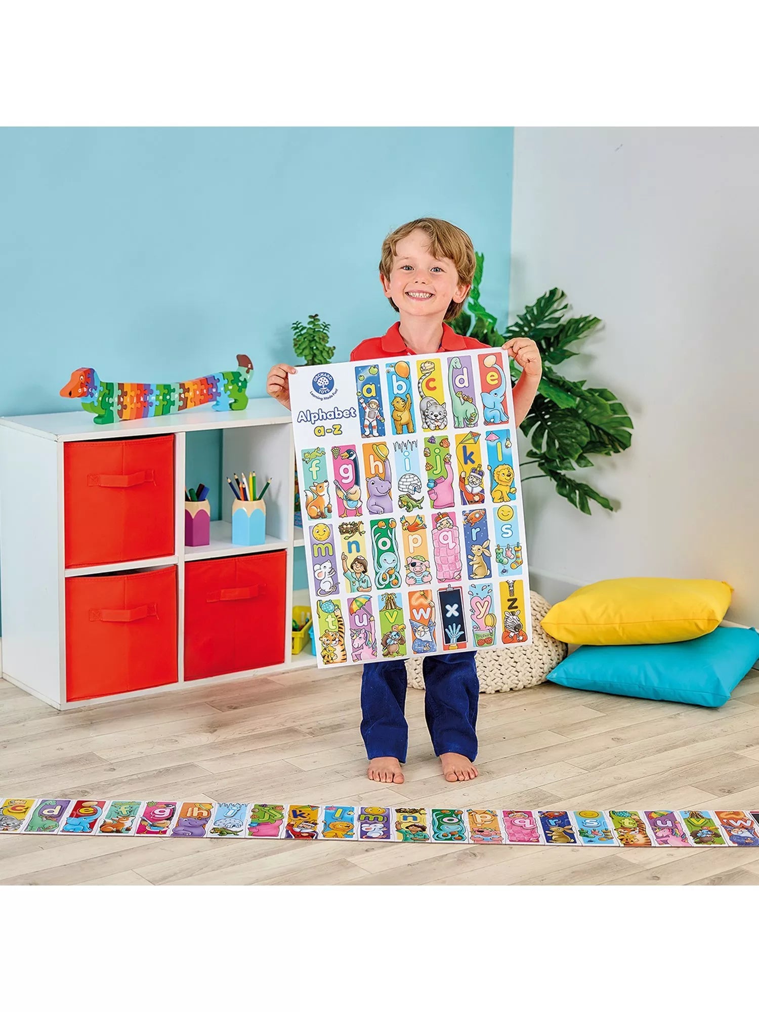 Orchard Toys alphabet jigsaw puzzle with letter tiles, UK version