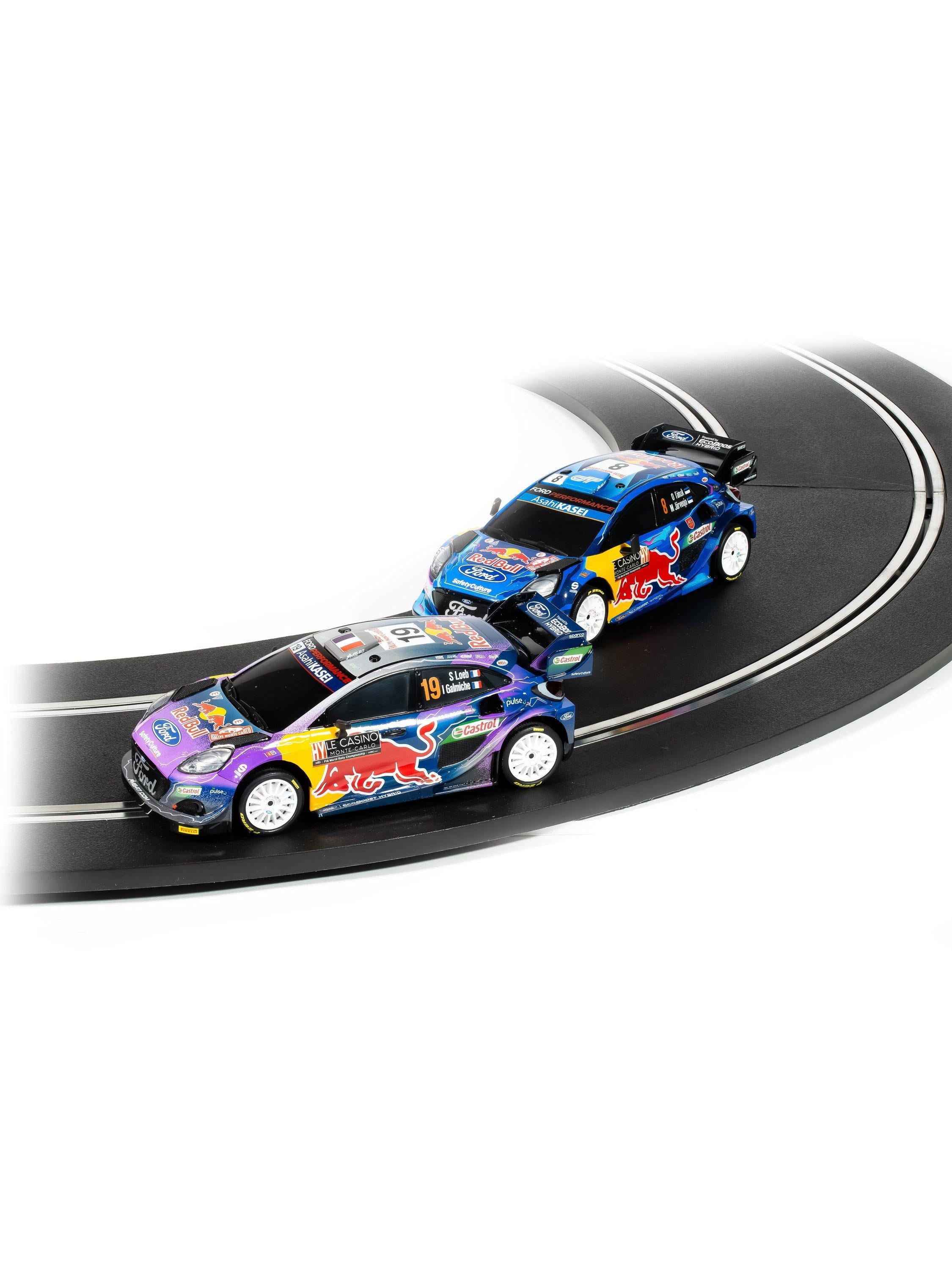 Scalextric Ford Puma WRC Hot Laps race set, imported from the UK