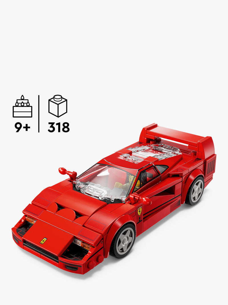 LEGO building set Ferrari F40 318-piece imported from the UK