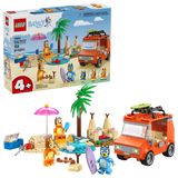 LEGO Bluey Beach Car Trip Set 133 Pieces - British product