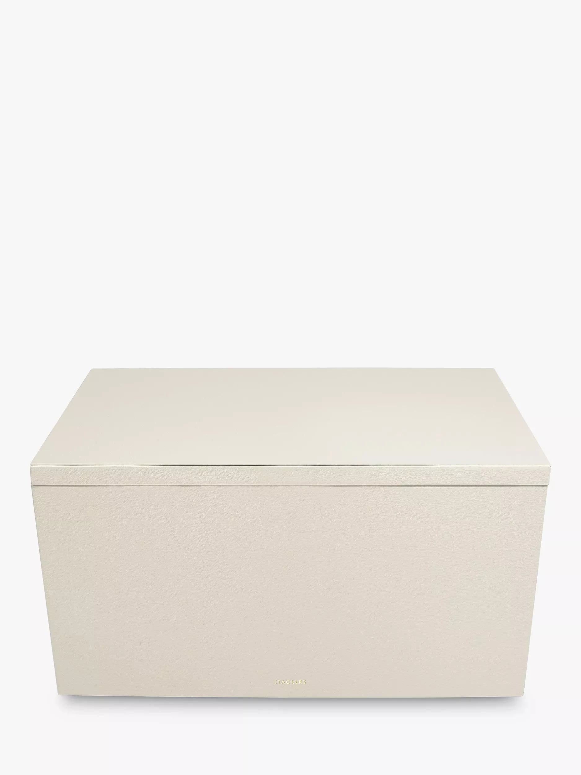 Stackers Desk in a Box in Oatmeal finish - British brand