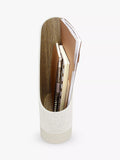 Neutral Oatmeal PU and Linen magazine file with hidden storage tray (British brand)