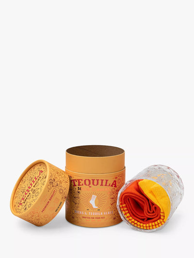 John Lewis SUCK Tequila Socks & Glass Gift Set