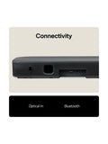 LG SQM1 compact Bluetooth soundbar black - British product