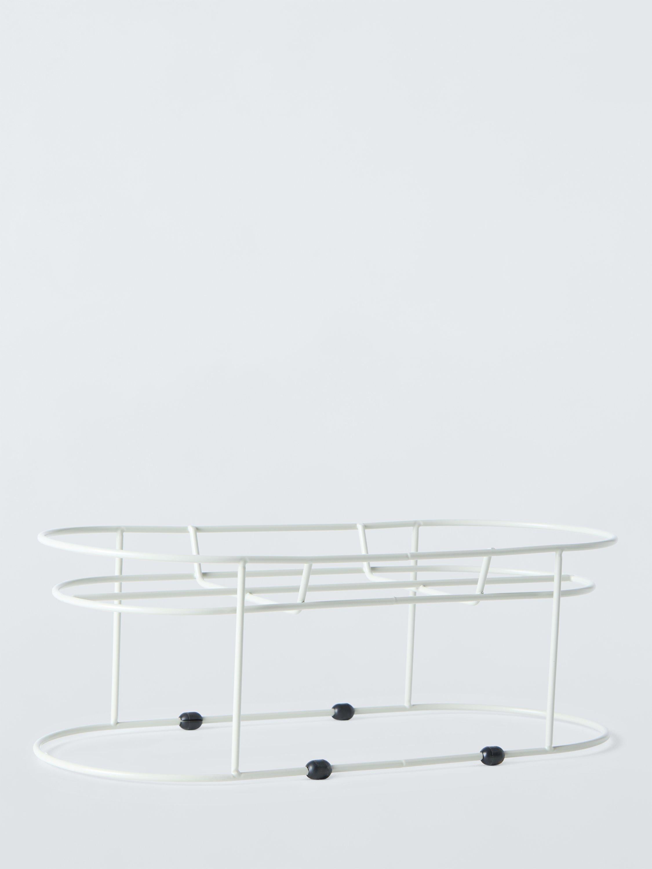 John Lewis elevated pet food stand wire construction - British product