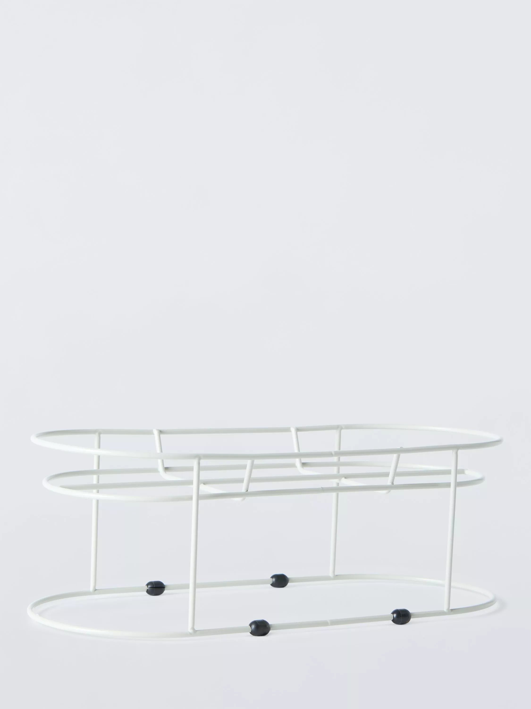John Lewis elevated pet food stand wire construction - British product