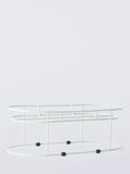 John Lewis elevated pet food stand wire construction - British product