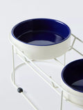 John Lewis elevated pet food stand wire construction - British product