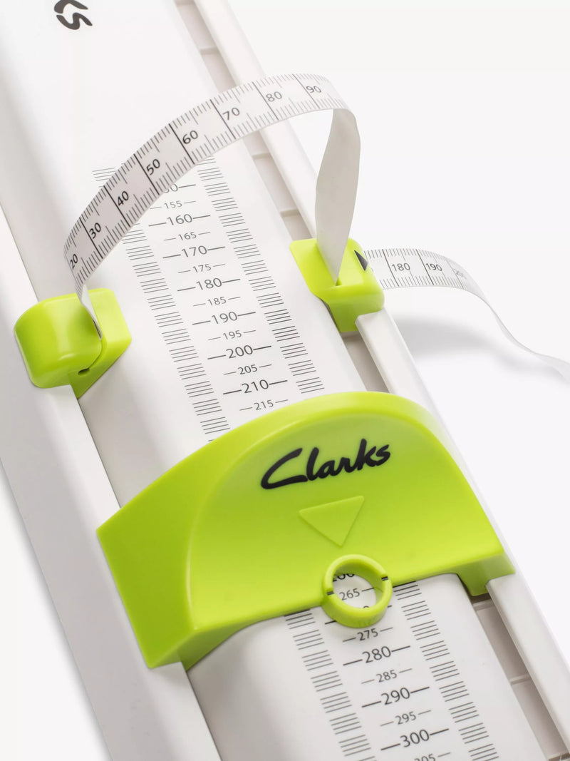Clarks junior foot gauge plastic measuring tool - British product