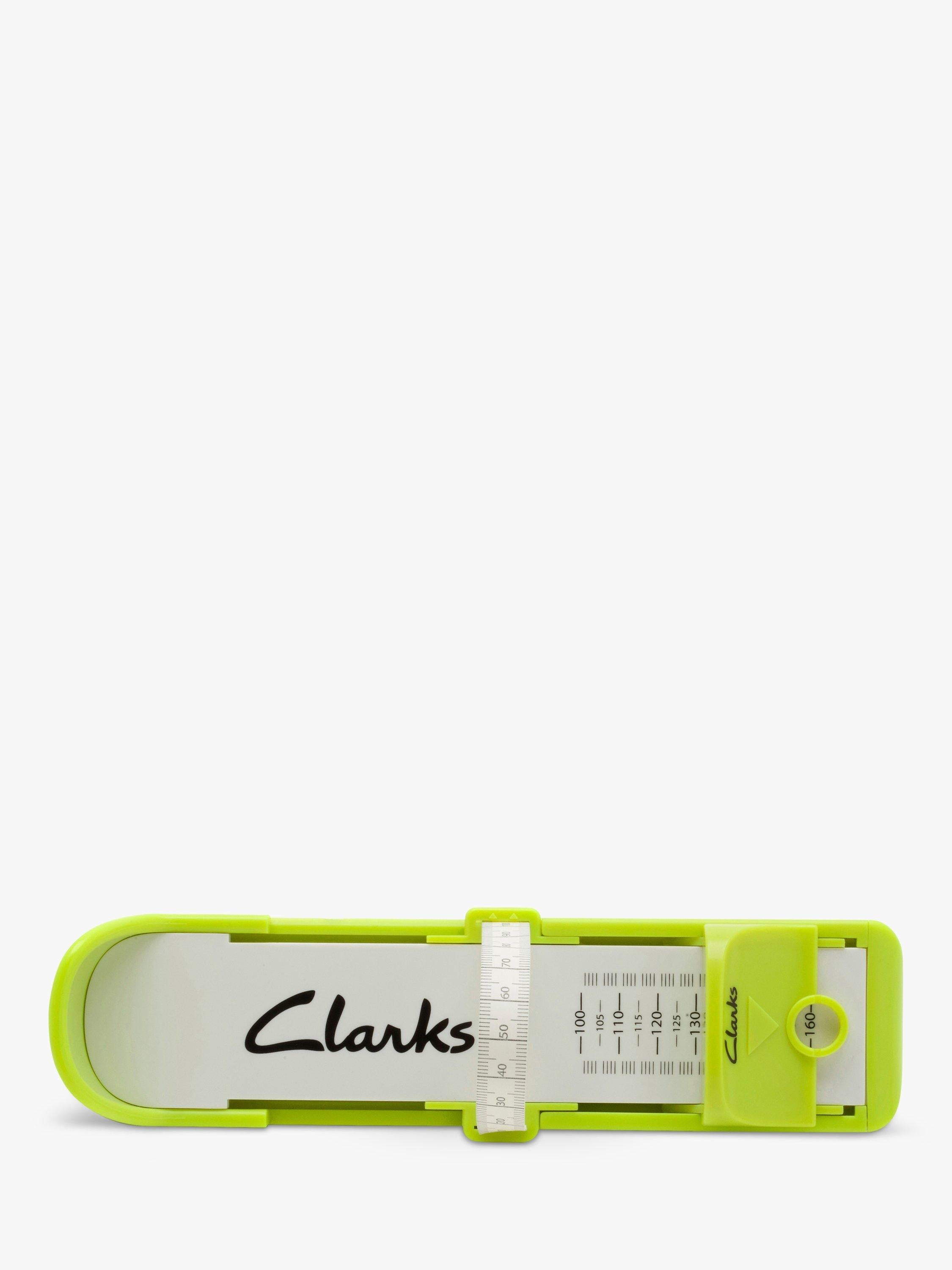 Clarks plastic foot gauge for toddlers - British product