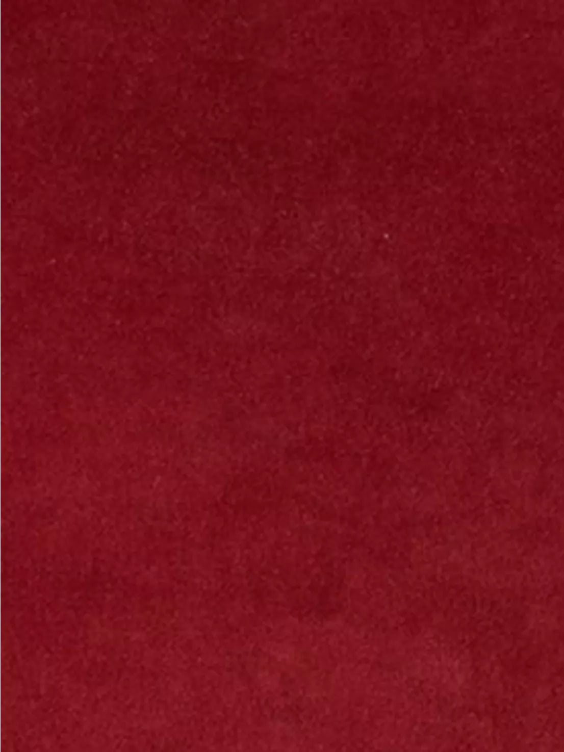 Truly Flanged Square Velvet Cushion - Red