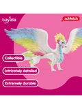 schleich Rainbow Dragon action figure with movable wings (British brand)