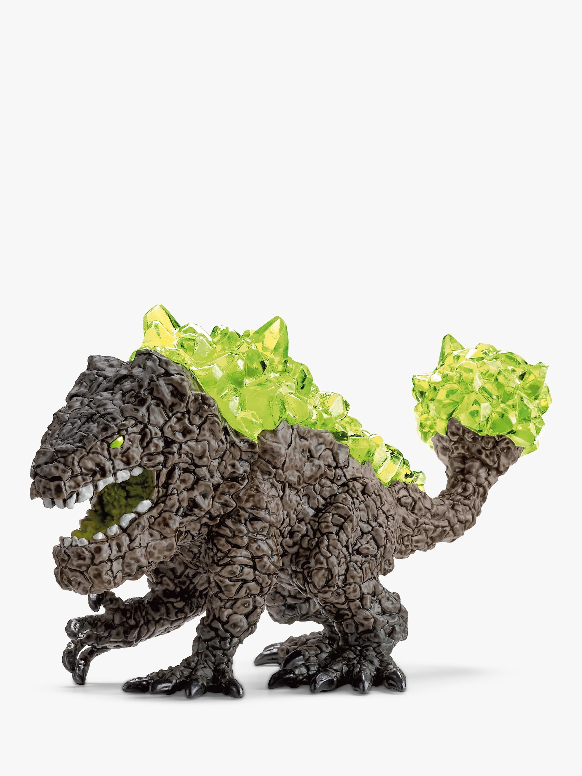 Schleich Eldrador Creatures Shadow Lynx vs Rock Crusher action figures (British brand)