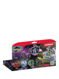 Schleich Eldrador Creatures Shadow Lynx vs Rock Crusher action figures (British brand)