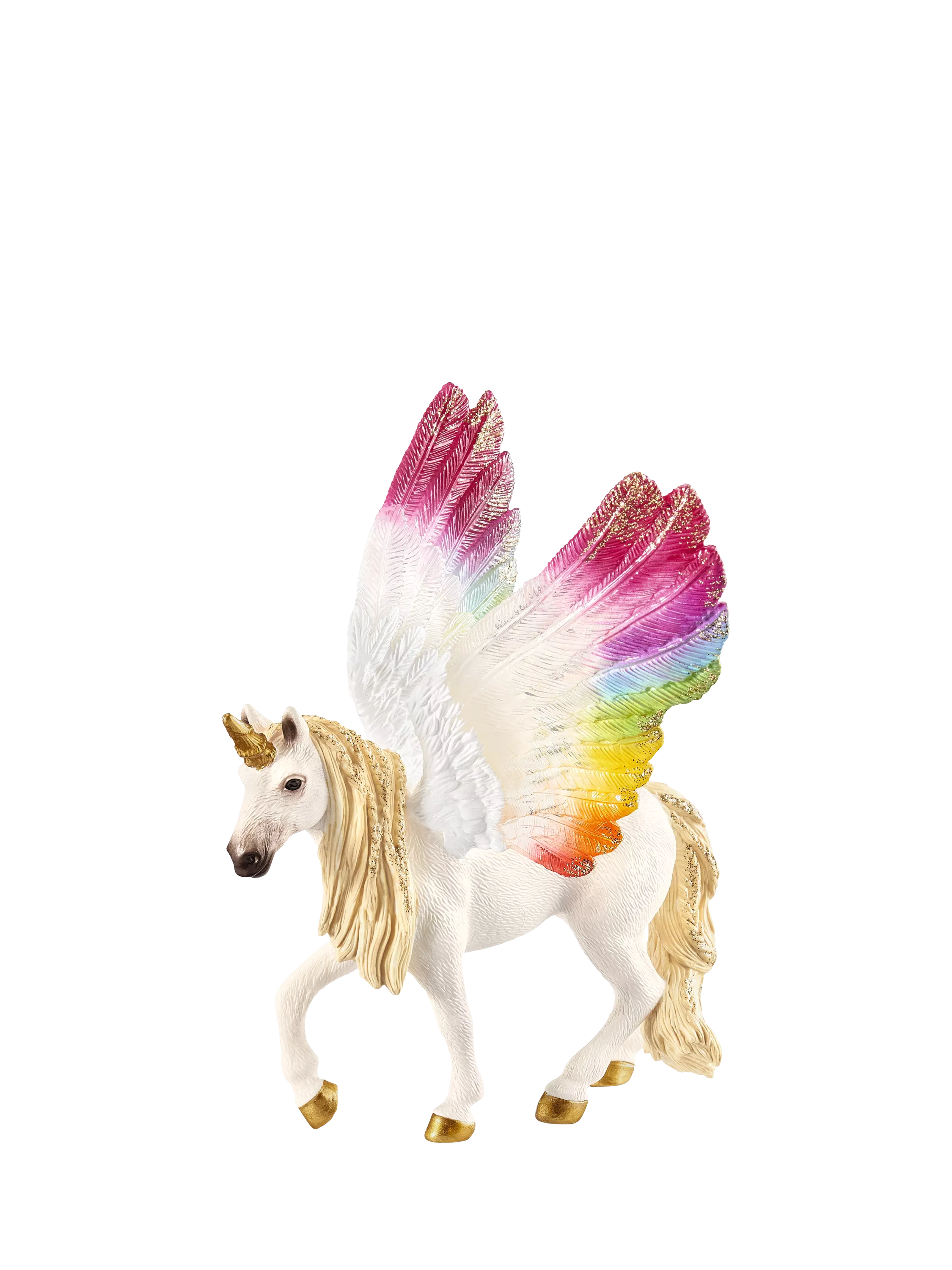 Schleich Winged Rainbow Unicorn toy - British product